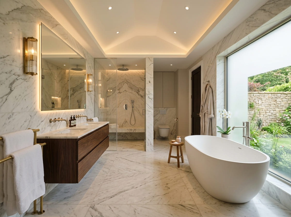 Custom Bathroom Renovation in Milan